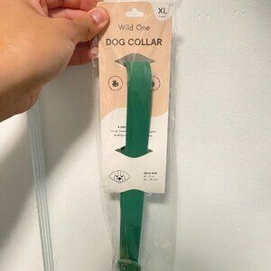 Wild One Dog Collar Size Extra Large Spruce Green